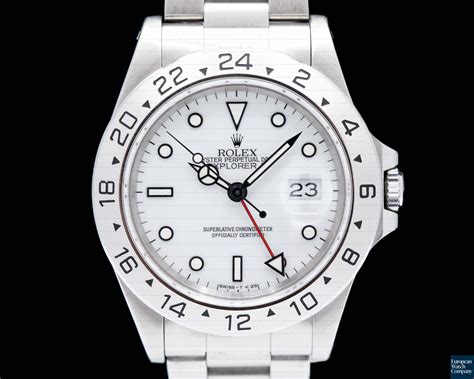 rolex explorer ii 16570 polar mens watch|rolex explorer ii value chart.